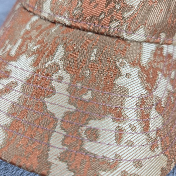 Reference Brand Luxe Hat Snapback Baseball Cap Camo Orange OSFM - Picture 6 of 7